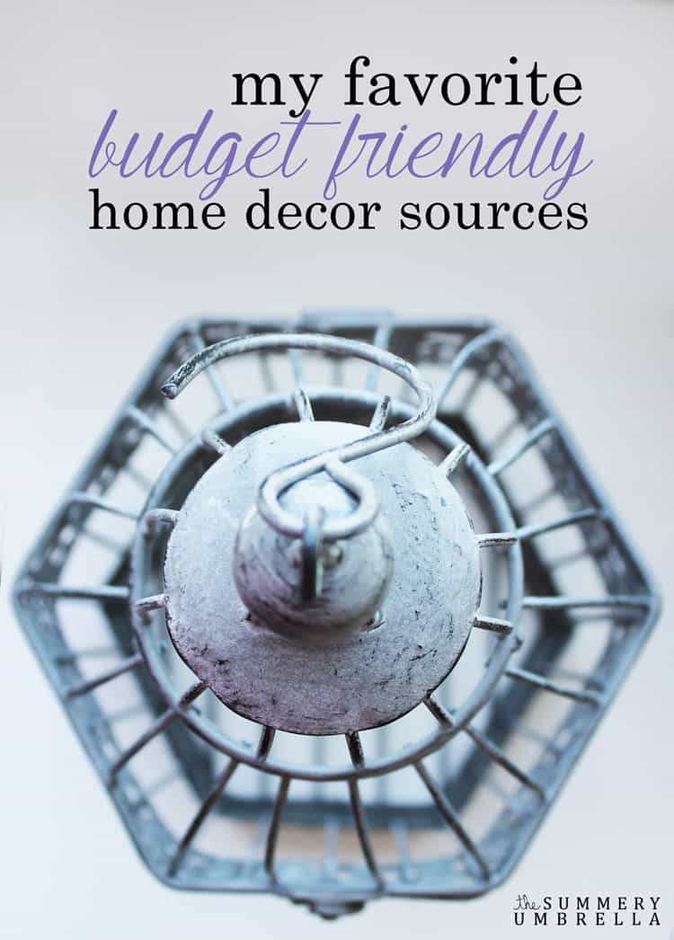 Today I am revealing my all-time favorite budget friendly home decor sources. This is most definitely a MUST READ and MUST SEE! Check it out NOW!