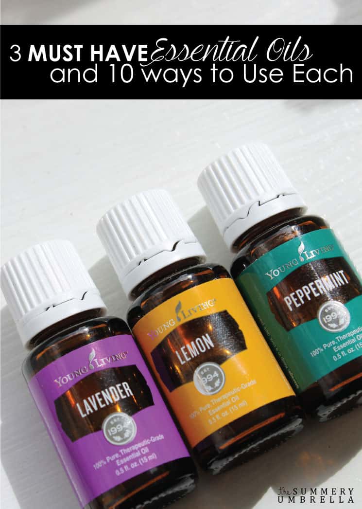 There are so many different essential oils out there that you can choose from. However, these 3 are your MUST HAVE essential oils for every day!