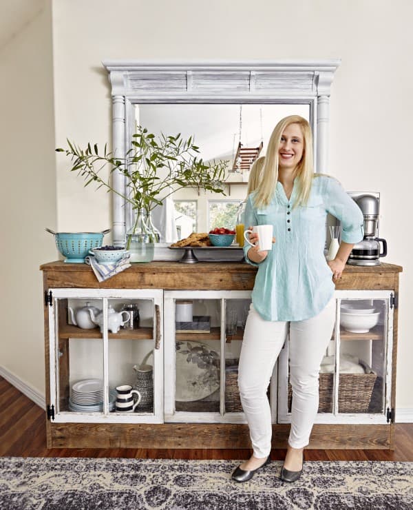 Check out my post over on the BHG Style Spotters page on how I made my reclaimed coffee station. New details revealed just for YOU!