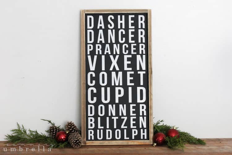 Gifts for them, and decor for you! You won't want to miss my new Winter Sign Collection that is jammed packed full of rustic and modern holiday goodness!