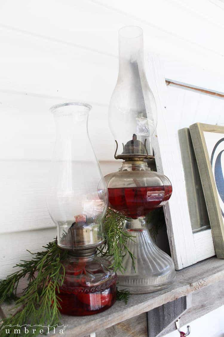 This super simple and rustic Christmas front porch is not only easy to put together, but also amazing on your wallet as well. All you need is a few items!