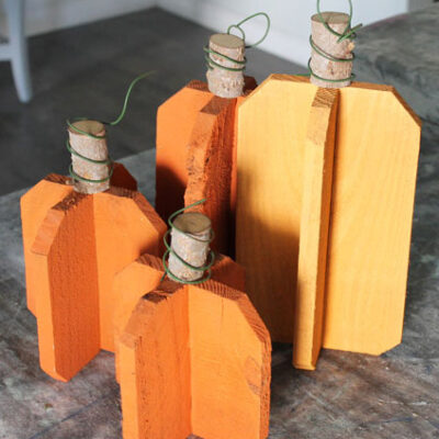 How to Make Rustic DIY Reclaimed Wood Pumpkins