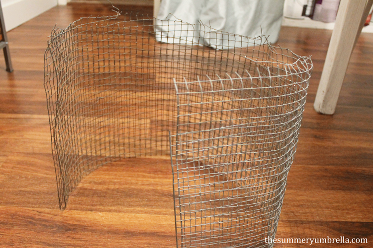 homemade wire baskets