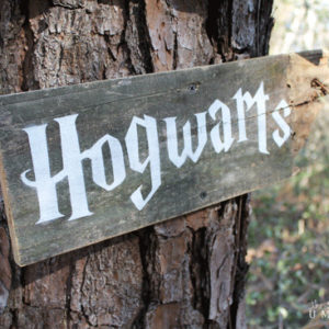How to Create Your Own Fairy Tale Reclaimed Wood Signs with Movie Fonts