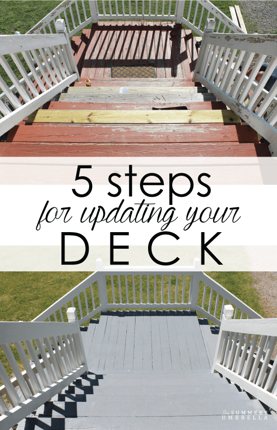 Outdoor Living Space: Creative Tips for Updating Your Deck