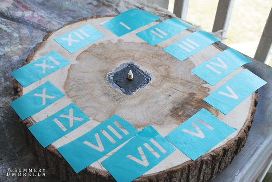 diy wooden clock plans