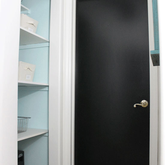 black interior doors