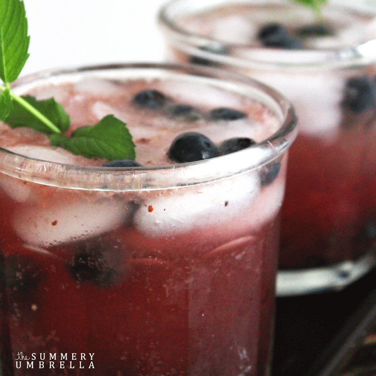 blueberry cocktail