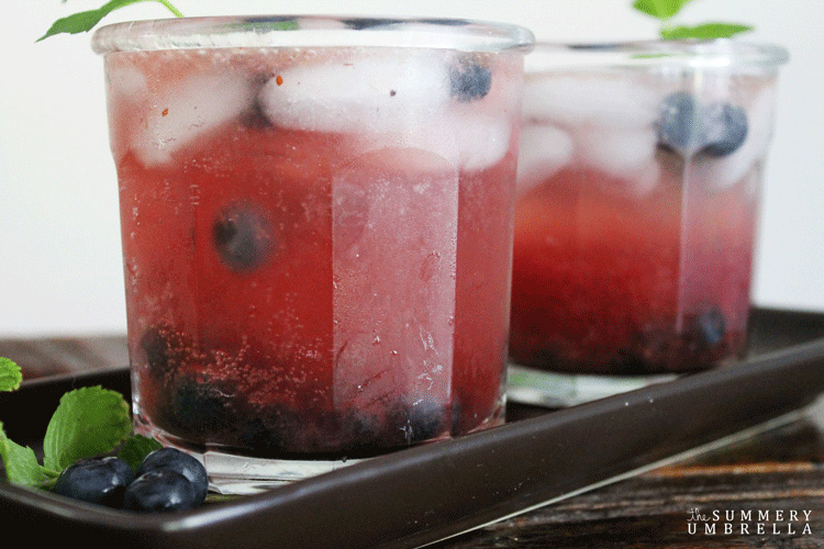 blueberry mojito recipe with simple syrup