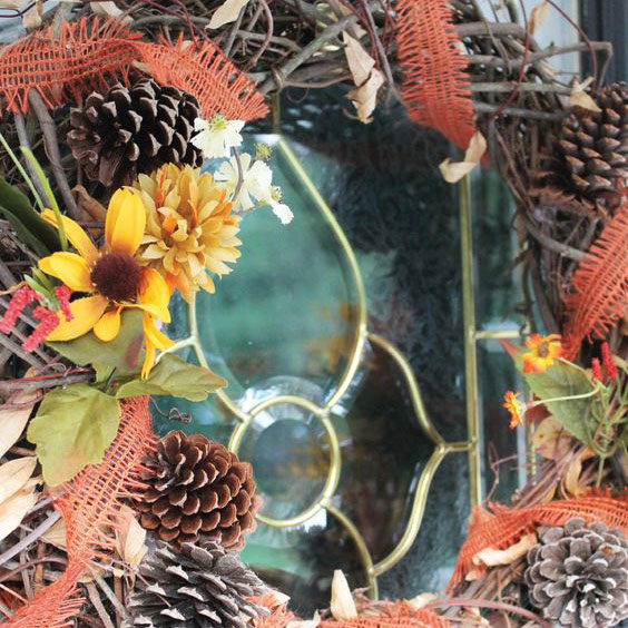 How to Create a Rustic Fall Wreath