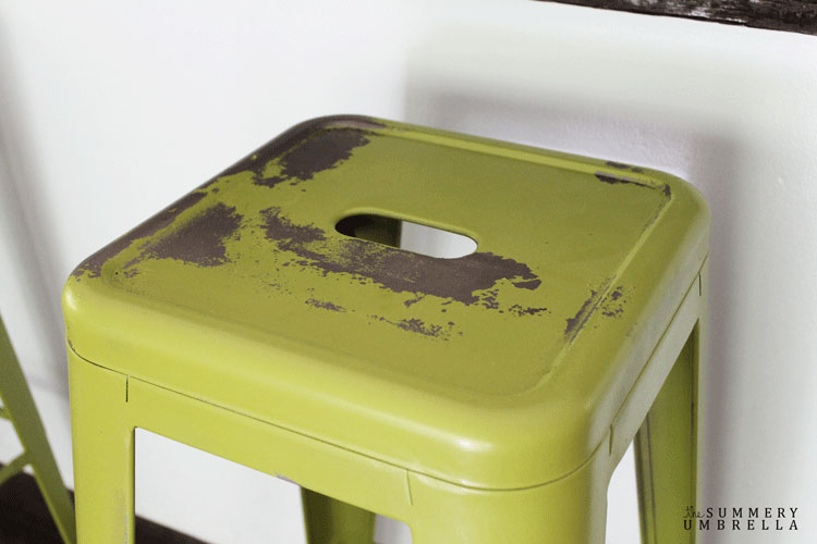 How to Paint and Distress Metal Bar Stools Like a Pro
