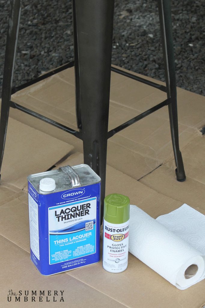How to Paint and Distress Metal Bar Stools Like a Pro