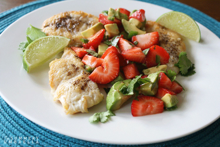 Colorful and delicious this yummy strawberry avocado salsa dish is sure to be a family favorite!