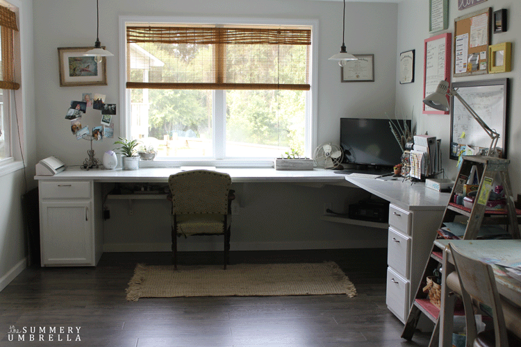 laminate flooring desk top 