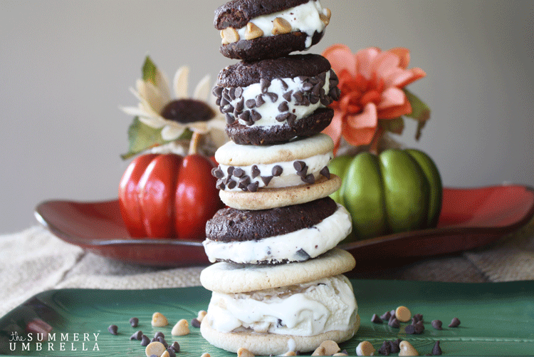 how to make ice cream sandwiches at home