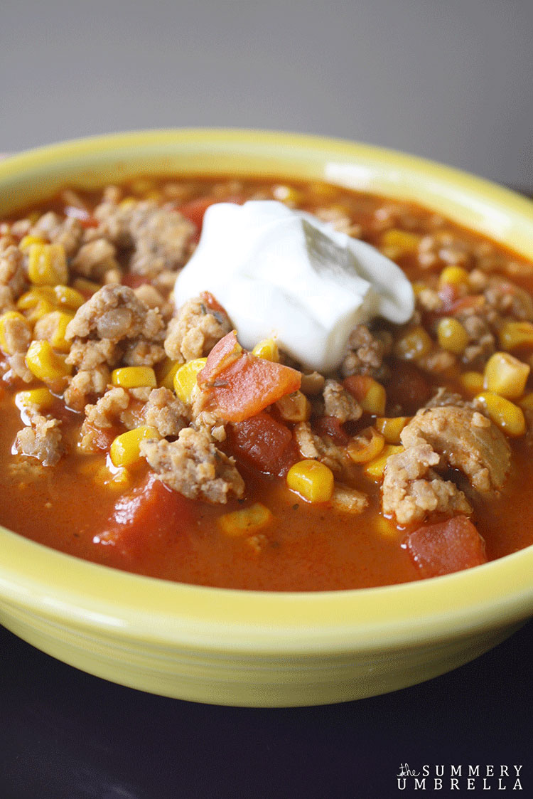 how to make taco soup