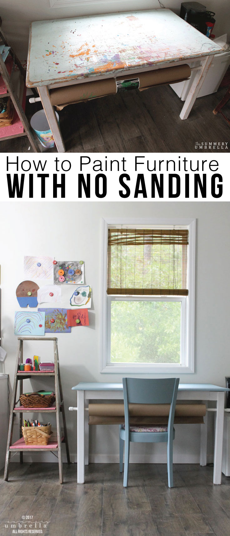 How to Paint Wooden Furniture (No Sanding Required) - House On