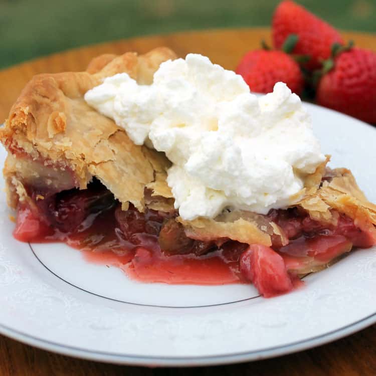My Mom’s Best Strawberry Rhubarb Pie Recipe