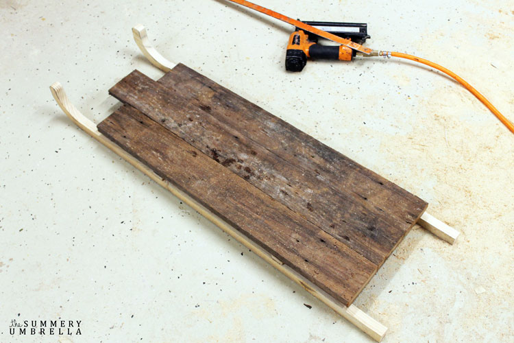 diy wooden sled