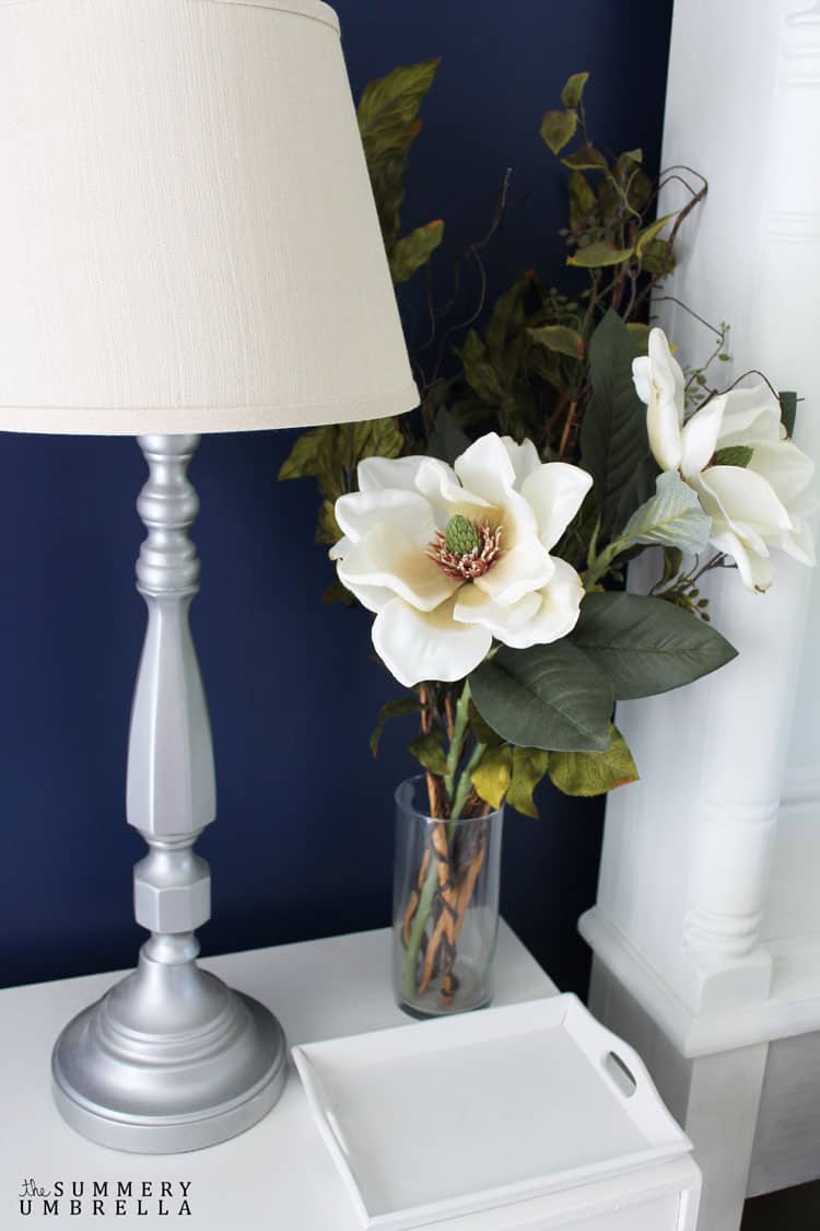 Lovely Magnolia Flower Arrangement with Artificial Plants - The Summery ...