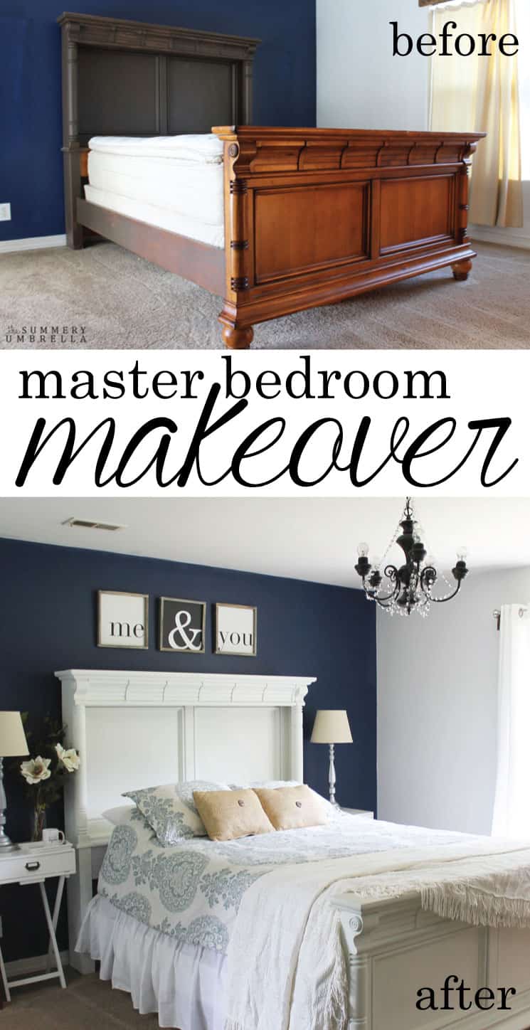 My Rustic and Modern Master Bedroom Makeover | LZ Cathcart