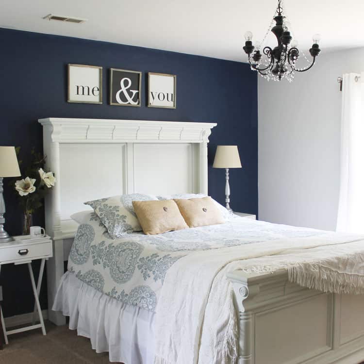 My Rustic and Modern Master Bedroom Makeover