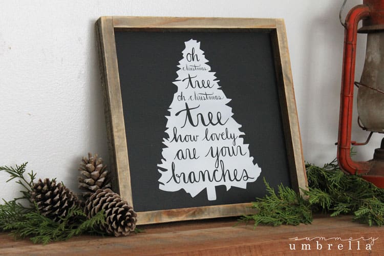 Christmas wood sign ideas