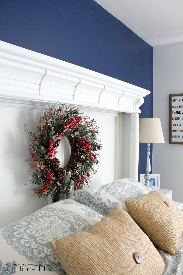 diy christmas bedroom decor