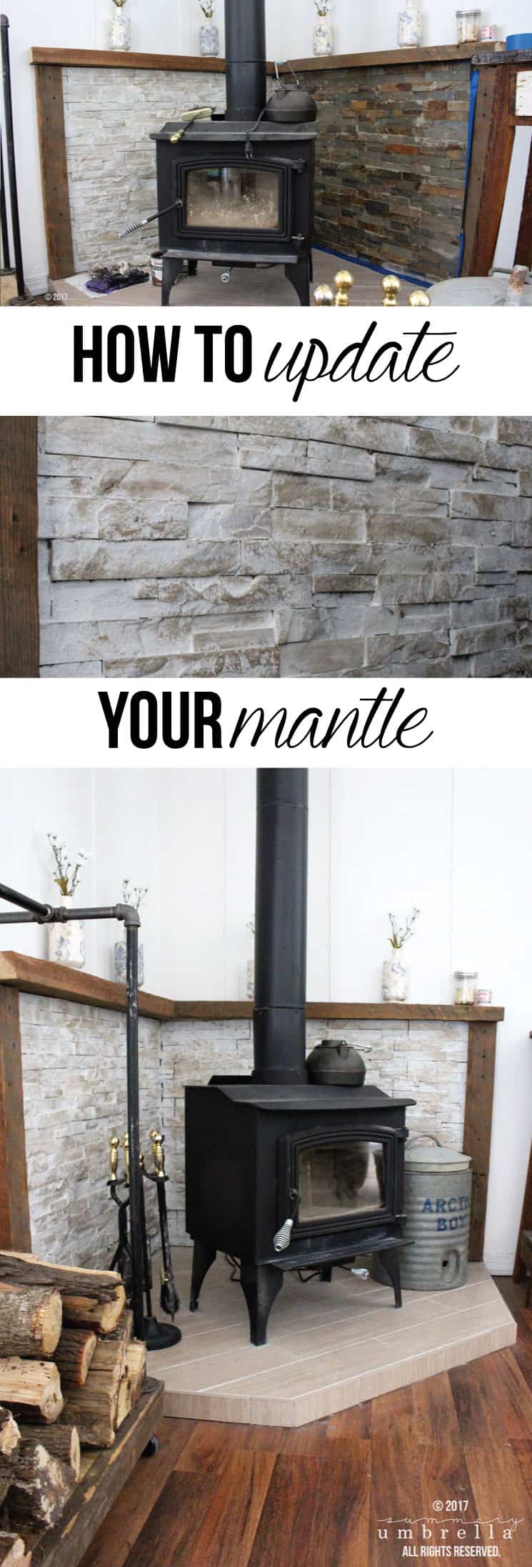 Do you desperately need a mantle update? I feel your pain! I was going through the same dilemma until I figured out how to do this easy DIY. 