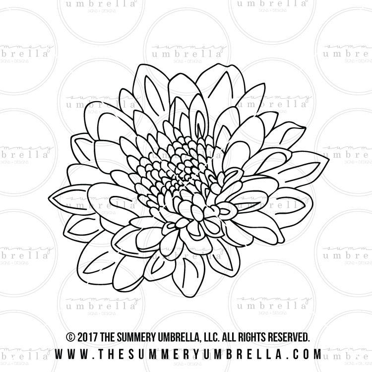 Download Large Flower Svg Cut File Only Lz Cathcart