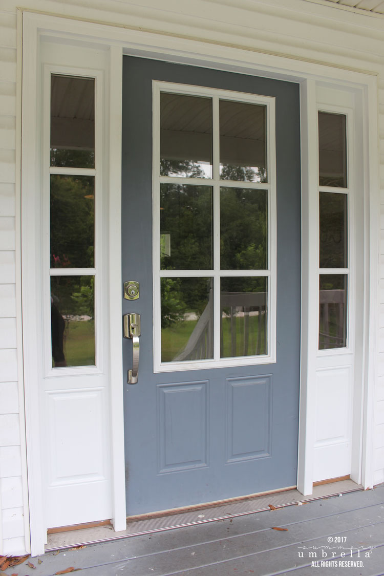 How To Paint Your Metal Front Door The Easy Way In A Few Simple Steps