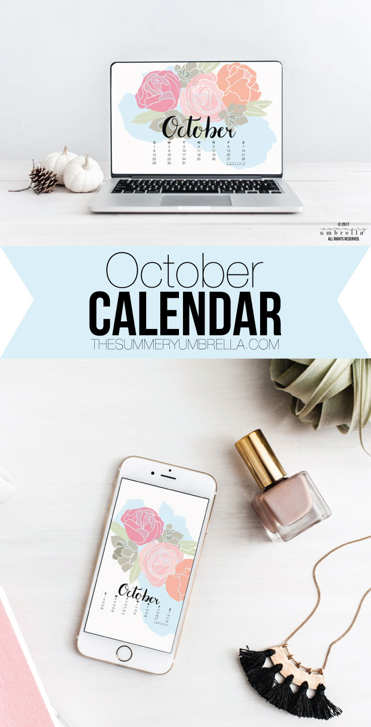 Can you believe that September has already come and gone? That's ok though, because hello October calendars! Love this design? Join The Studio for even more exclusive content and designs just like this!