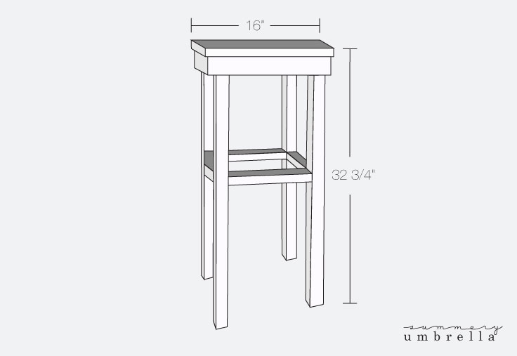 diy wood planter stand plan