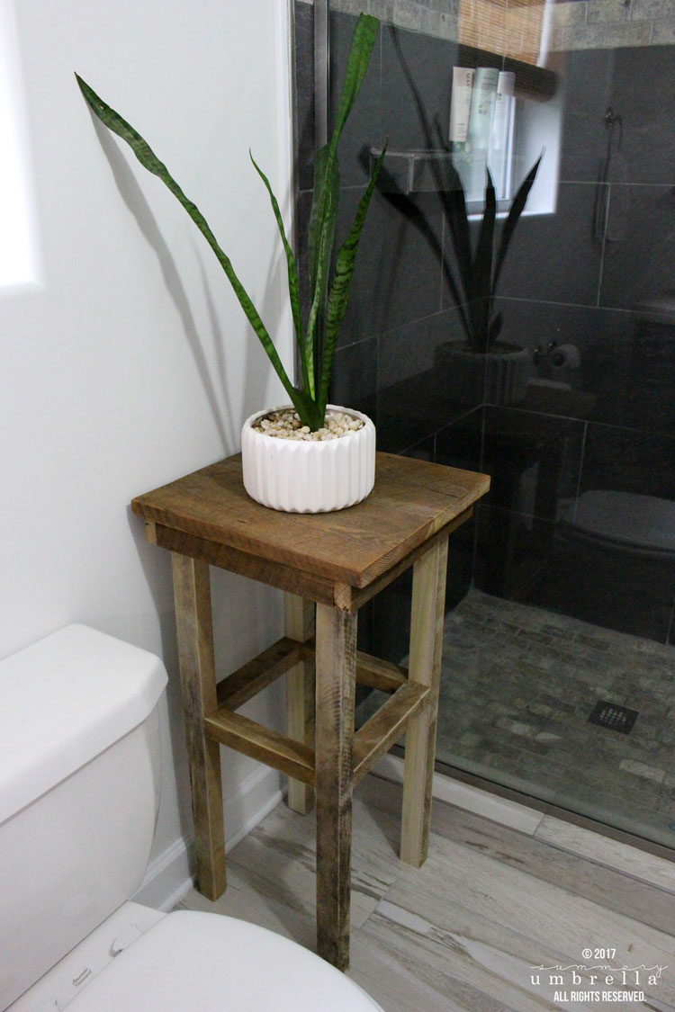 wooden plant stands