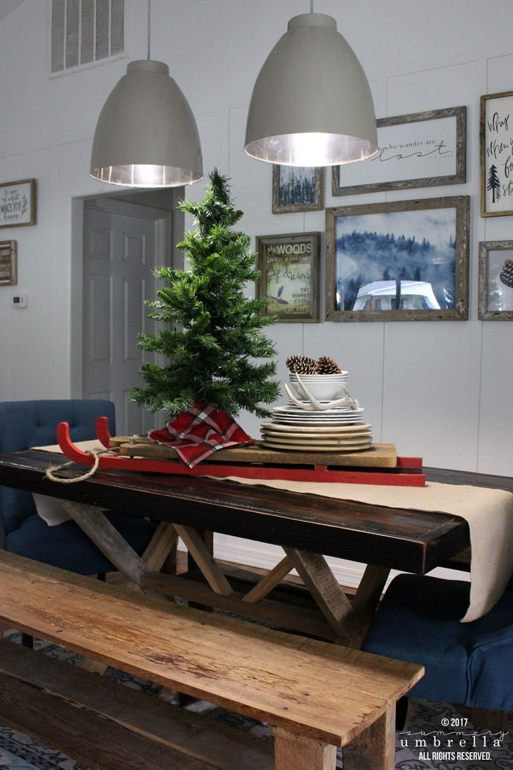 Rustic Christmas home tour