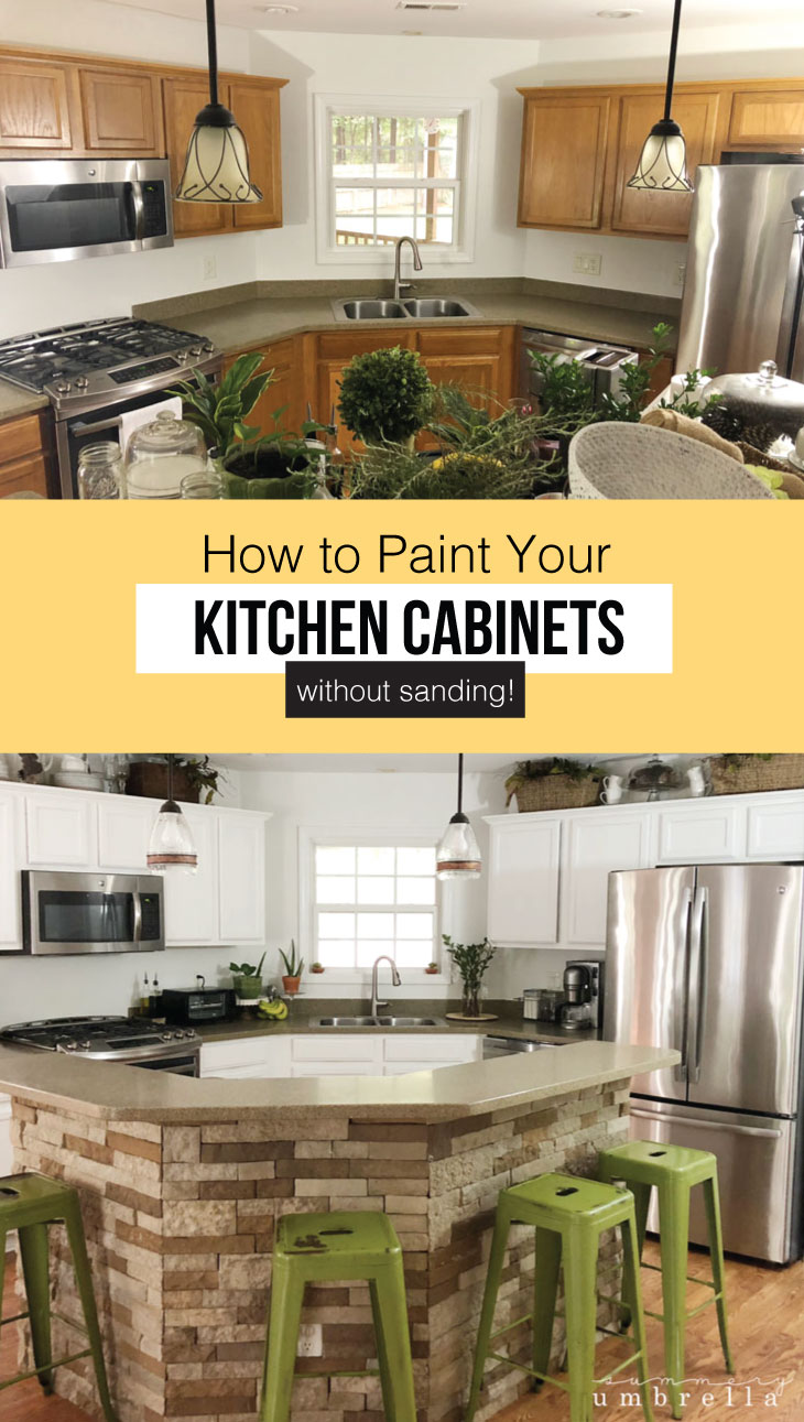 How To Paint Kitchen Cabinets Without Sanding LZ Cathcart