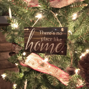 DIY Rustic Handmade Christmas Ornament by The Birch Cottage