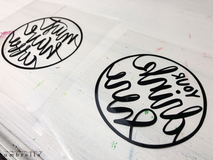 How to Screen Print a Custom Tea Towel: FREE Tulip SVG File