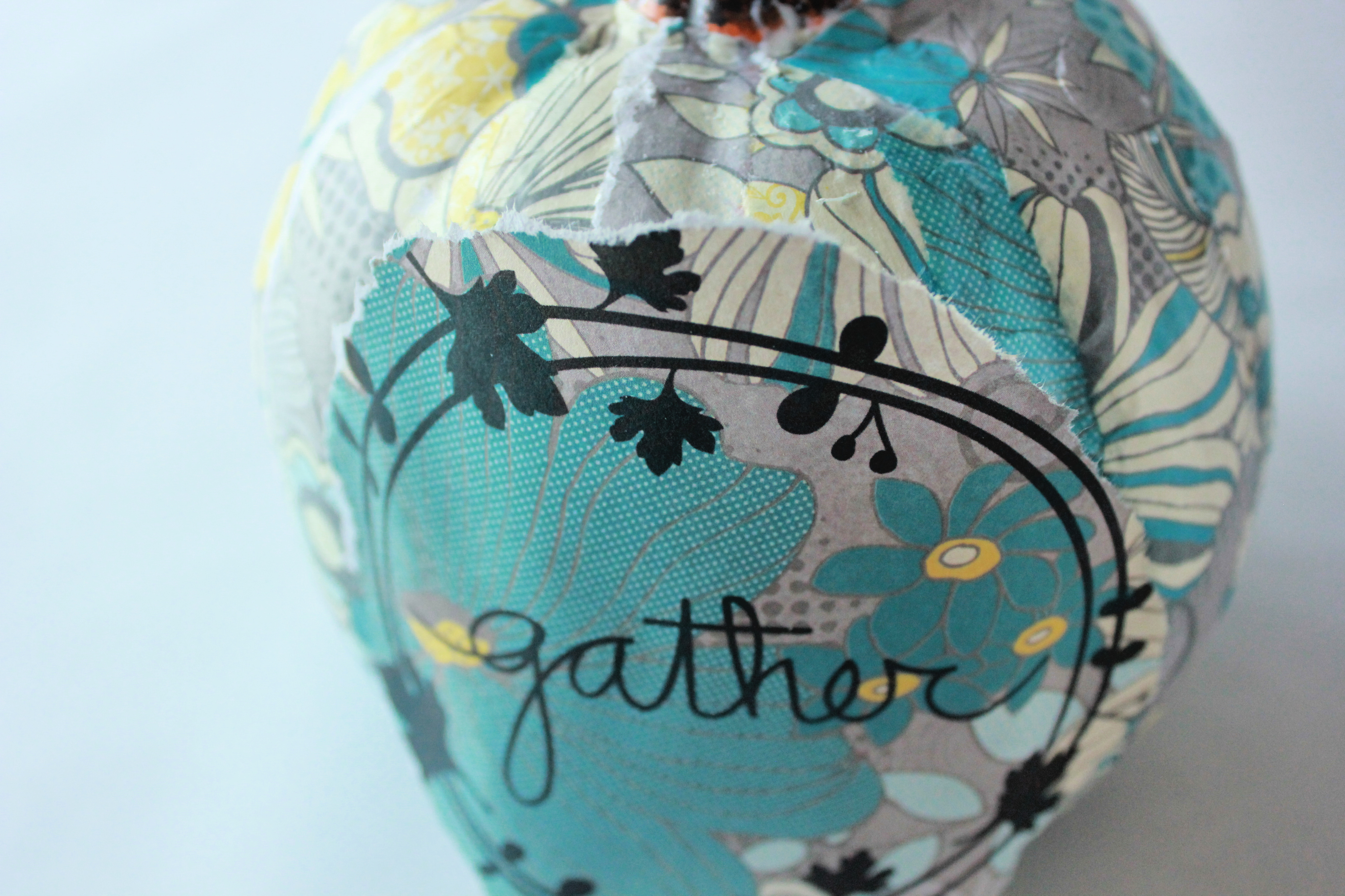 Need ideas for a no carve pumpkin?
Learn how to create beautiful floral Mod Podge pumpkins to celebrate the fall season in this creative tutorial. You're going to love how unique and easy it is for kids and adults! #pumpkins #nocarvepumpkins #fallcrafts #falldecor #pumpkincrafts #scrapbookpaper #thesummeryumbrella