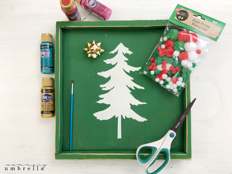 Colorful and Festive DIY Christmas Signs - The Summery Umbrella