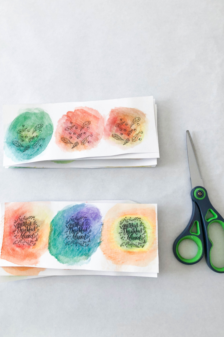 Cupcakes are a fun addition to a birthday party, baby shower, wedding, or any holiday. If you’re looking for a way to add pizazz to your cupcakes, learn how to make these beautiful DIY Watercolor Cupcake Toppers from any printable graphic. Click through to see the video tutorial! #cupcakes #cupcaketoppers #thesummeryumbrella