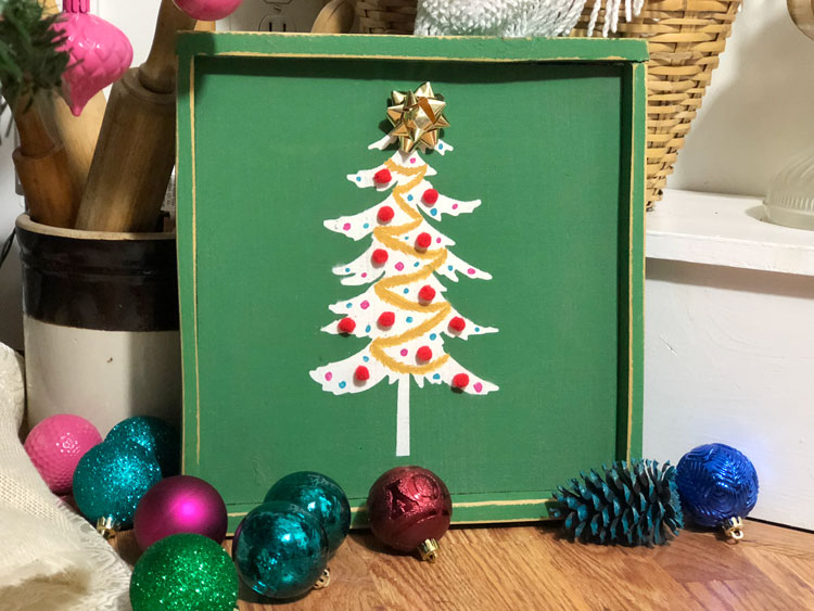 Colorful and Festive DIY Christmas Signs - The Summery Umbrella