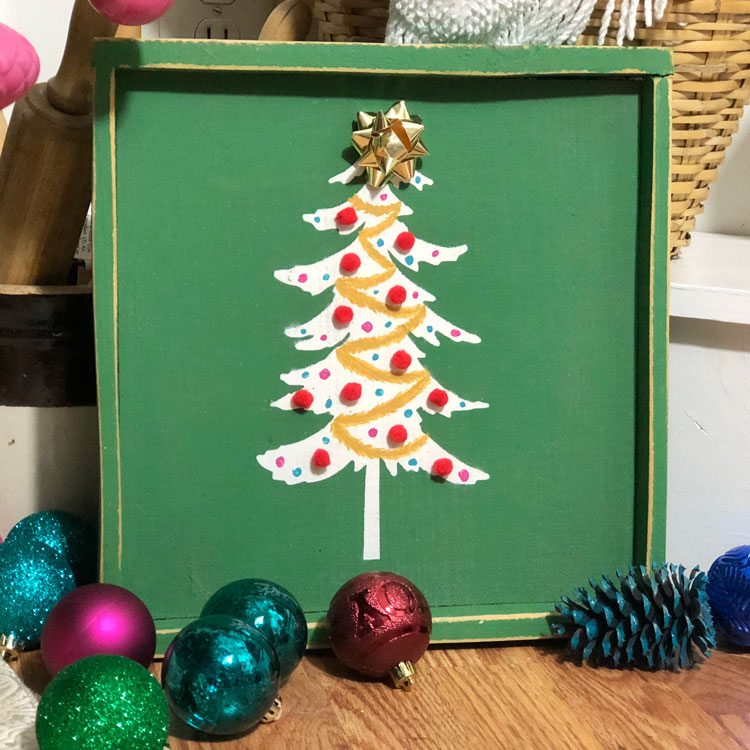 Colorful and Festive DIY Christmas Signs