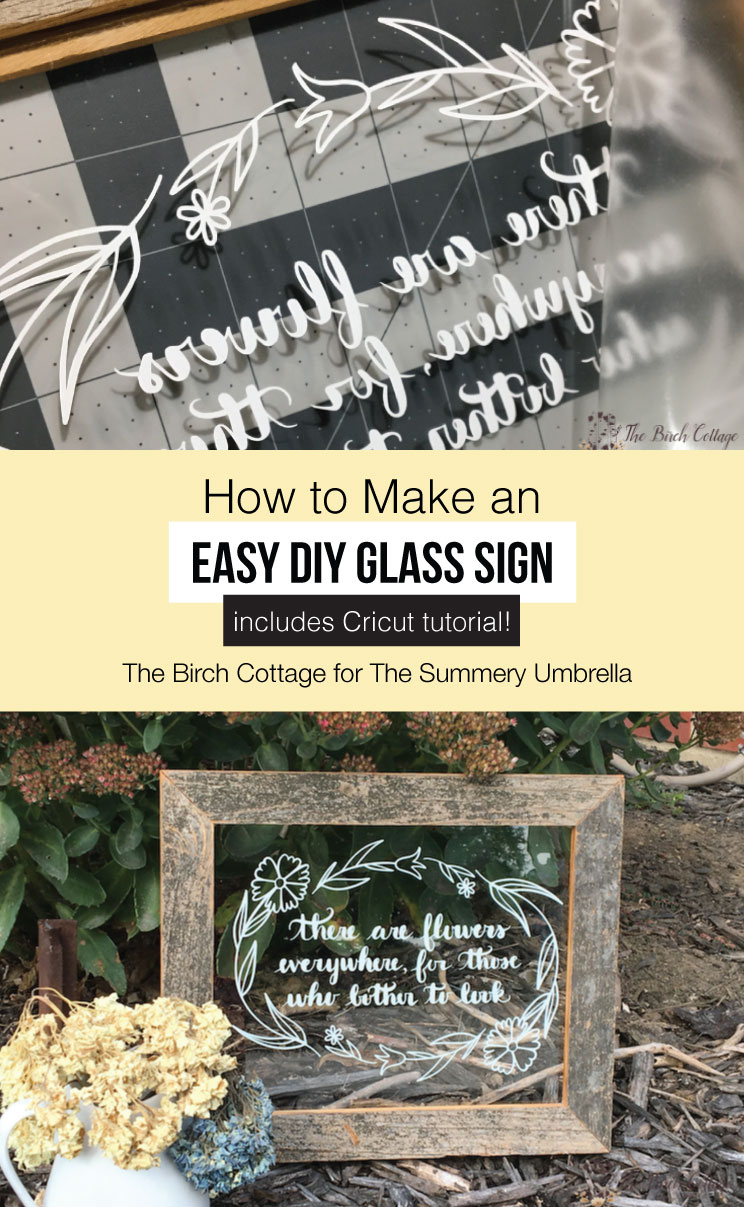 Creating Yard Signs with Cricut Vinyl