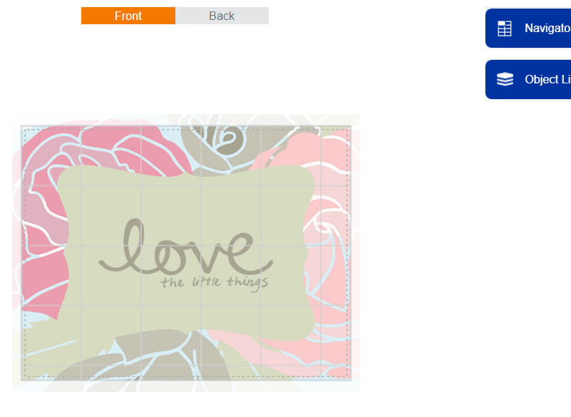 screenshot of Avery Design & Print app to make printable valentine's day cards