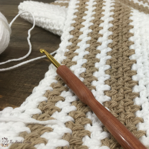 Learn to Crochet the Moss Stitch by The Birch Cottage