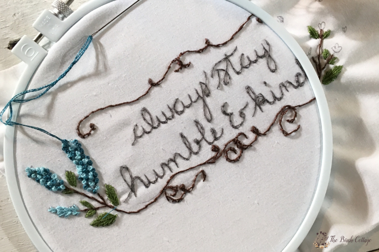 How to Create an Embroidery Pattern Using an Image by The Birch Cottage