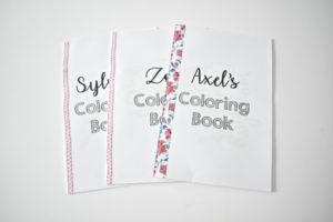 How to Make an easy DIY Coloring Book for Kids - LZ Cathcart