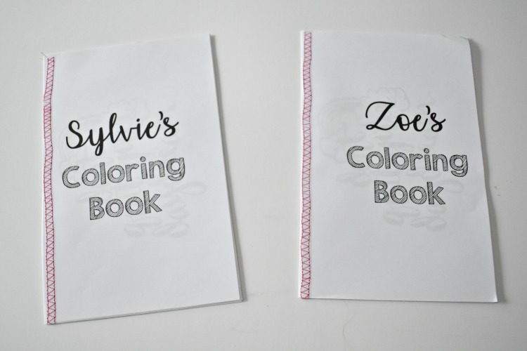 How to Make an easy DIY Coloring Book for Kids The Summery Umbrella