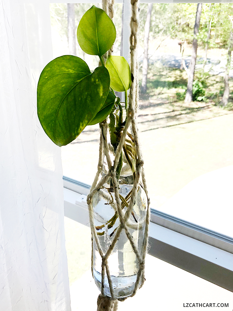 diy planter hanger